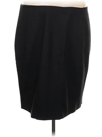 Pre-owned Eloquii Formal Skirt In Black