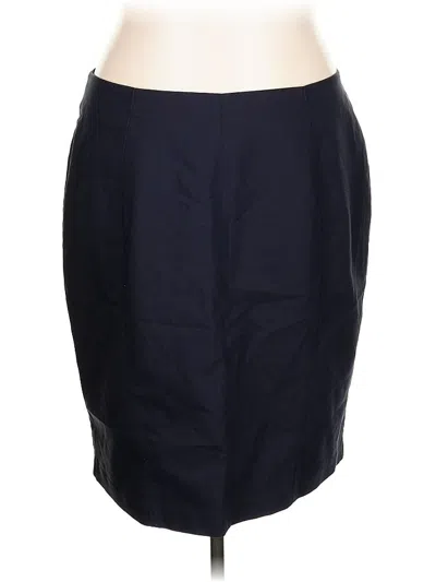 Pre-owned Eloquii Formal Skirt In Blue