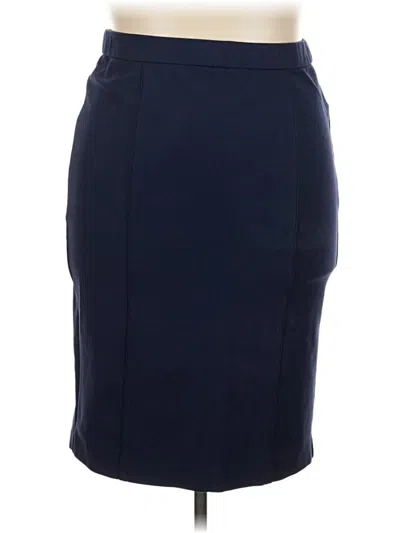 Pre-owned Eloquii Formal Skirt In Blue