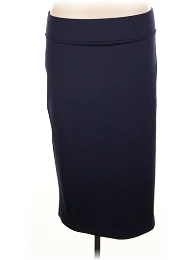 Pre-owned Eloquii Formal Skirt In Blue