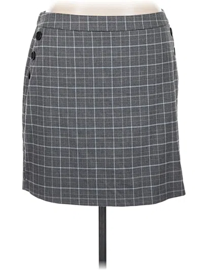 Pre-owned Eloquii Formal Skirt In Gray