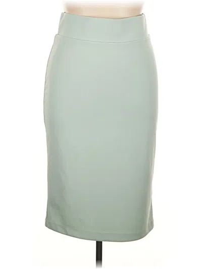 Pre-owned Eloquii Formal Skirt In Green