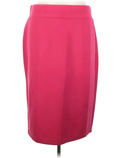 Pre-owned Eloquii Formal Skirt In Pink