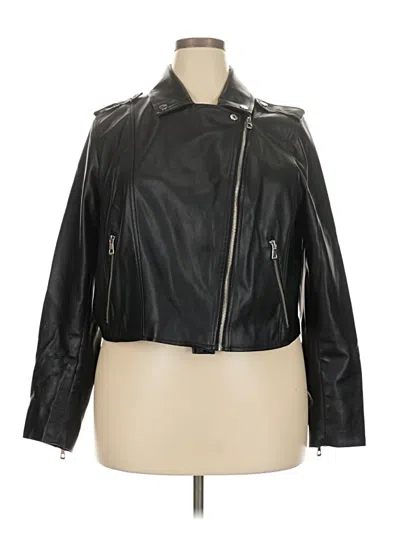 Pre-owned Eloquii Jacket In Black