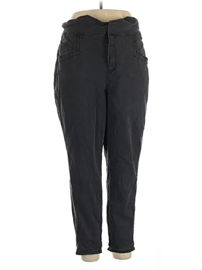 Pre-owned Eloquii Jeans In Black