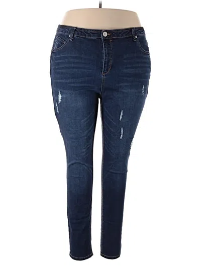 Pre-owned Eloquii Jeans In Blue