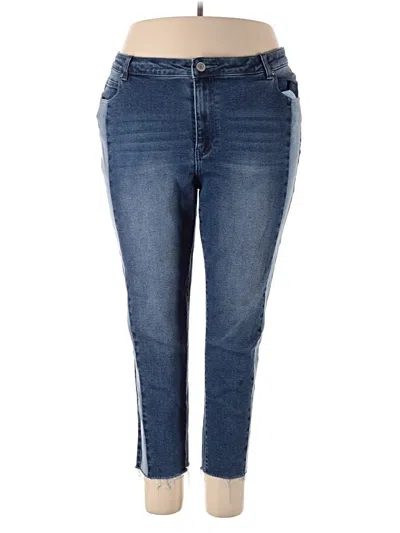 Pre-owned Eloquii Jeans In Blue