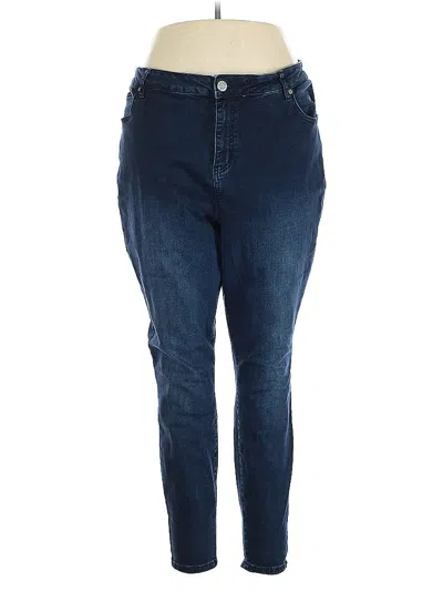 Pre-owned Eloquii Jeans In Blue