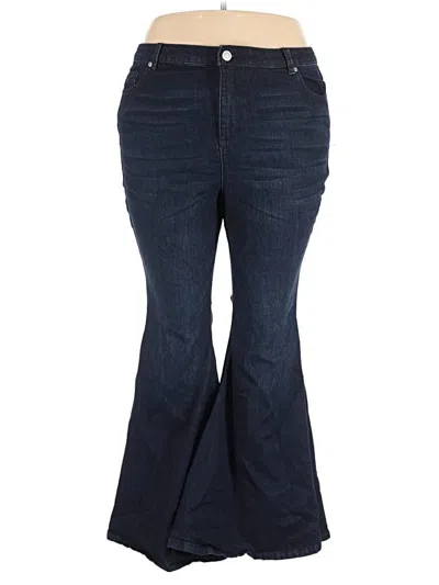 Pre-owned Eloquii Jeans In Blue