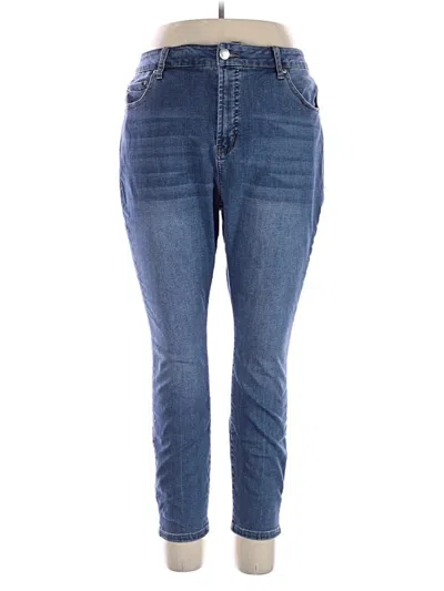 Pre-owned Eloquii Jeans In Blue
