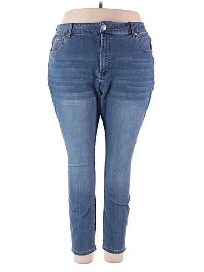 Pre-owned Eloquii Jeans In Blue