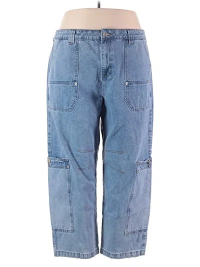 Pre-owned Eloquii Jeans In Blue