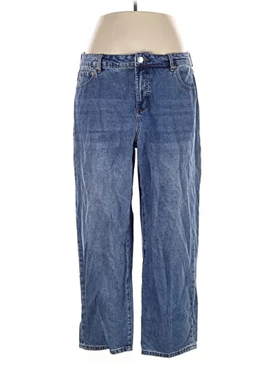 Pre-owned Eloquii Jeans In Blue