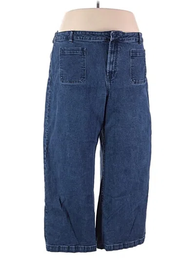 Pre-owned Eloquii Jeans In Blue