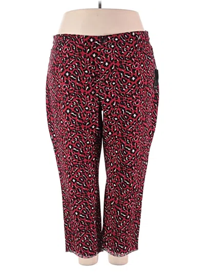 Eloquii Jeggings In Red