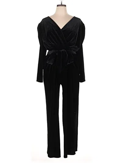 Pre-owned Eloquii Jumpsuit In Black