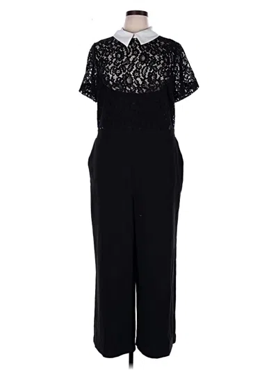 Pre-owned Eloquii Jumpsuit In Black