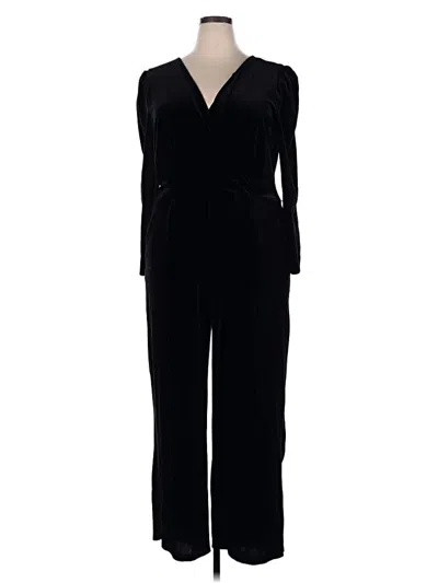 Pre-owned Eloquii Jumpsuit In Black