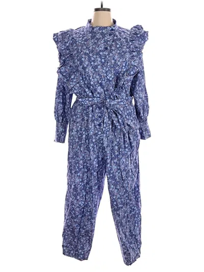 Pre-owned Eloquii Jumpsuit In Blue