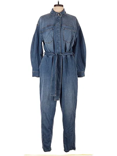 Pre-owned Eloquii Jumpsuit In Blue