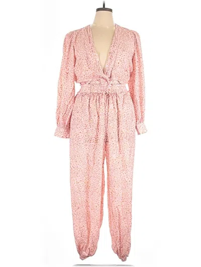 Pre-owned Eloquii Jumpsuit In Pink