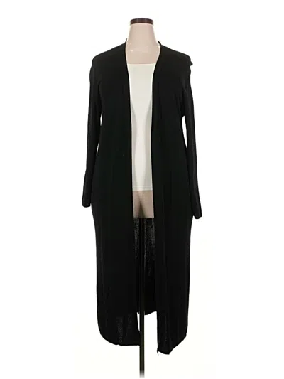 Pre-owned Eloquii Kimono In Black