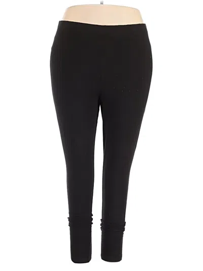 Pre-owned Eloquii Leggings In Black