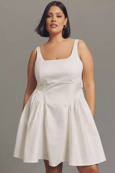 Eloquii Plus Bow-back Mini Dress