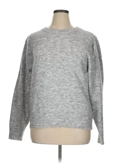 Pre-owned Eloquii Pullover Sweater In Gray