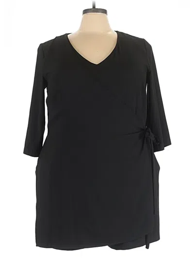 Pre-owned Eloquii Romper In Black