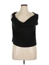 Eloquii Sleeveless Blouse In Black