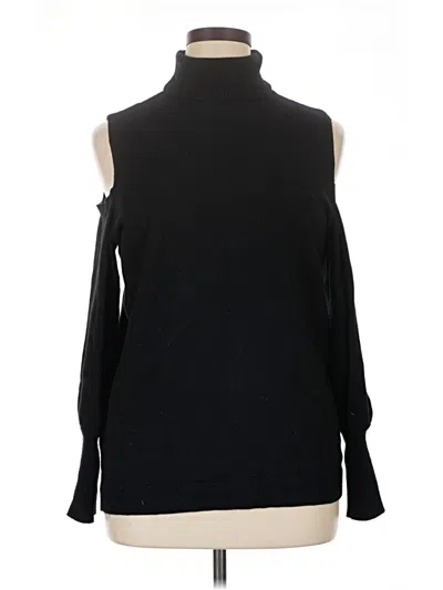 Pre-owned Eloquii Sweater Vest In Black