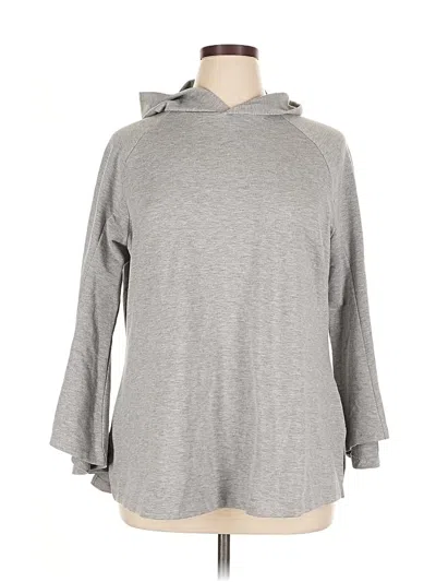 Pre-owned Eloquii Sweatshirt In Gray
