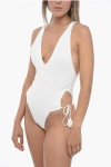 Elou Crochet One Piece Swimsuit With Cut-out Details