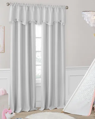 Elrene Adaline Nursery & Kids Ruffled Window Valance Curtain