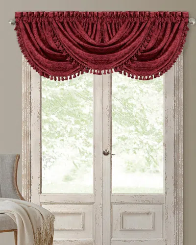 ELRENE ELRENE ANTONIA WATERFALL TASSEL WINDOW VALANCE CURTAIN