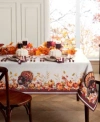 Elrene Autumn Heristake Turkey Table Linens Collection In Multi
