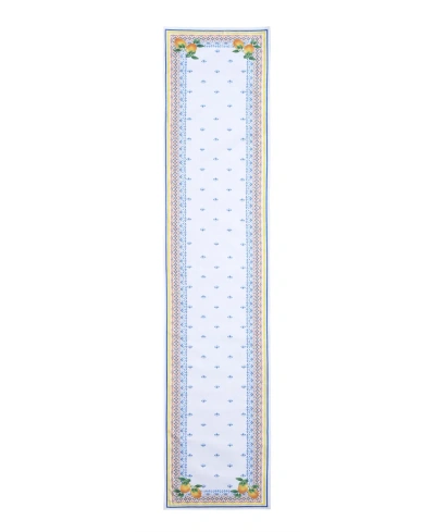 Elrene Capri Lemon Table Runner, 13" X 70" In Multi