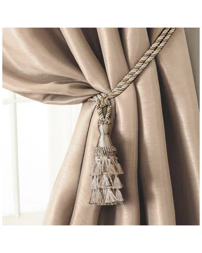 Elrene Charlotte Tassel Tieback Curtain