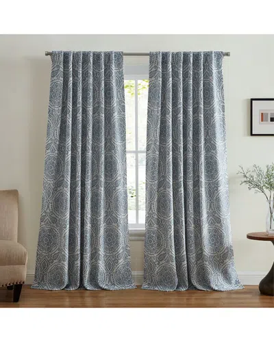 ELRENE ELRENE GIOVANNI MEDALLION BLACKOUT WINDOW CURTAIN PANEL