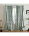 Elrene Giovanni Medallion Blackout Window Curtain Panel