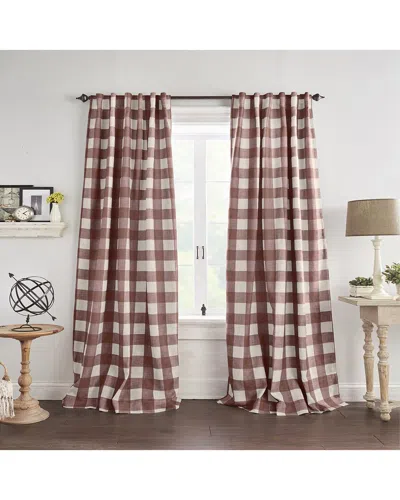 ELRENE ELRENE GRAINGER BUFFALO CHECK BLACKOUT WINDOW CURTAIN