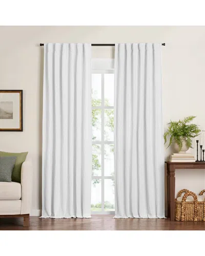ELRENE ELRENE HARROW SOLID TEXTURE BLACKOUT WINDOW CURTAIN PANEL