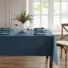 Elrene Home Fashions Alison Hemstitch Tablecloth, 60 X 102 In Blue