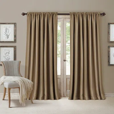 Elrene Home Fashions All Seasons Blackout Curtain Panel, 52 X 108