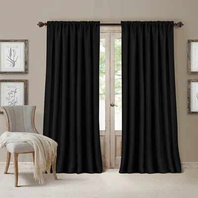 Elrene Home Fashions All Seasons Blackout Curtain Panel, 52 X 84