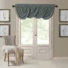 Elrene Home Fashions All Seasons Blackout Waterfall Valance, 52 X 36