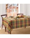 Elrene Home Fashions Autumn Acres Plaid Tablecloth