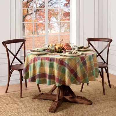 Elrene Home Fashions Autumn Acres Tablecloth In Multi
