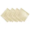 Elrene Home Fashions Elrene Barcelona Jacquard Damask Napkins, Set Of 4 In Neutral